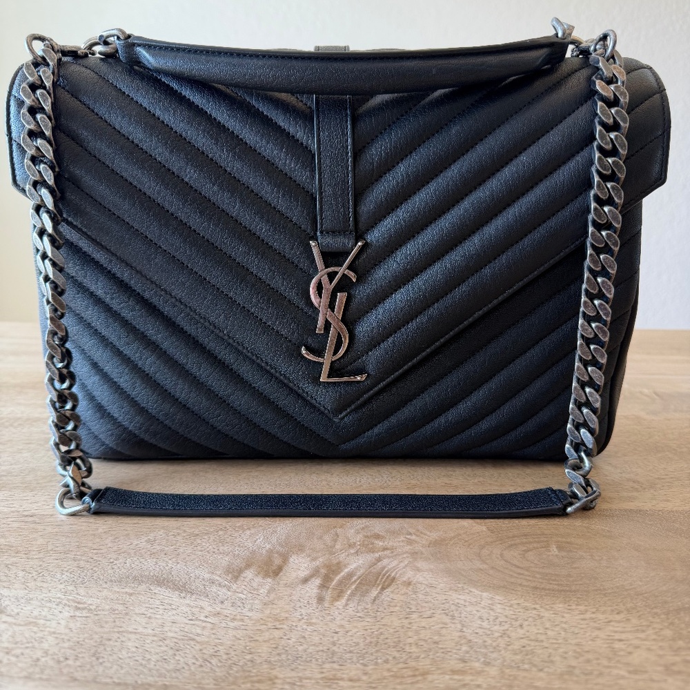 YSL Large College Handbag
